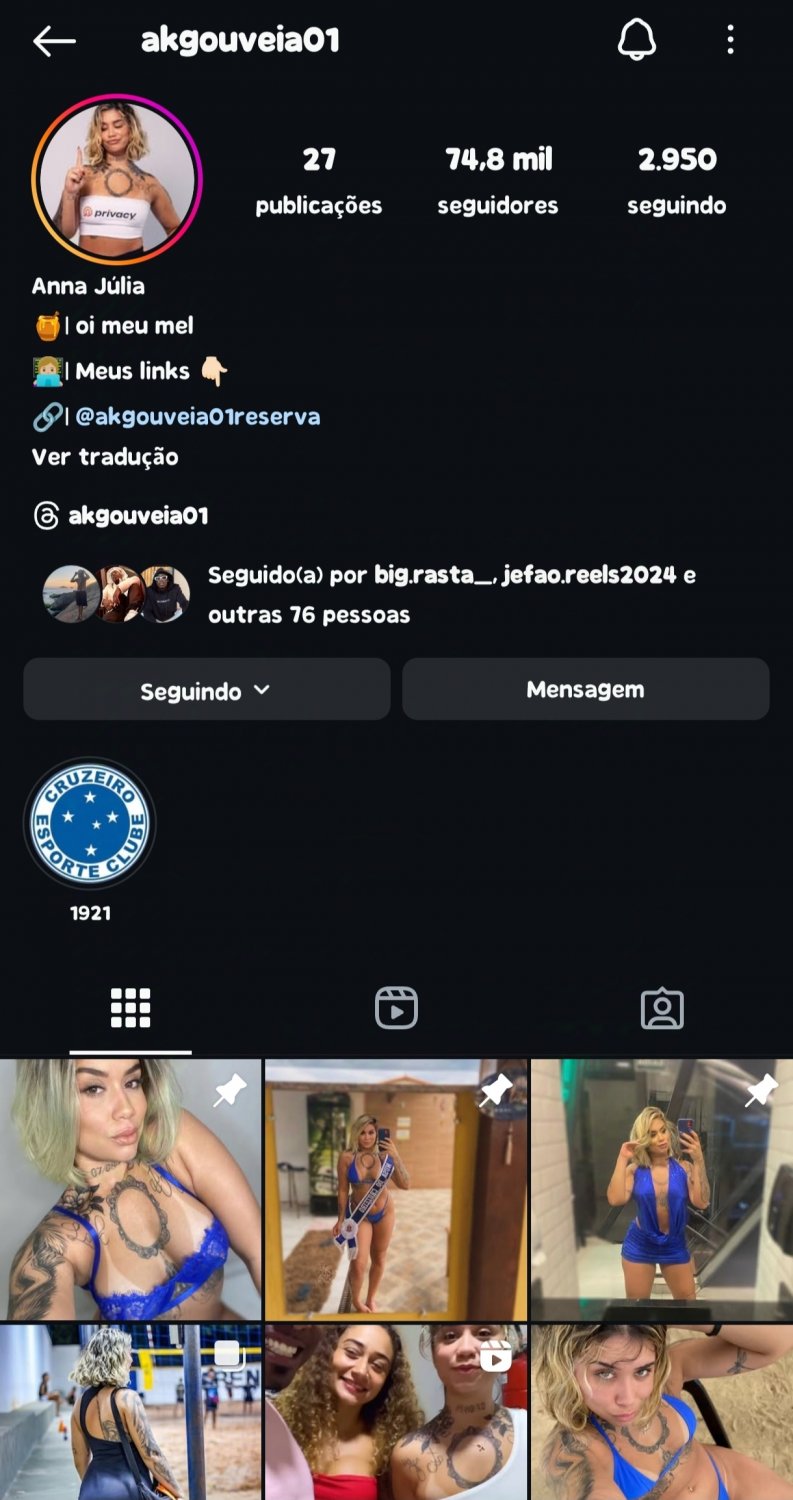 Anna Júlia, mineira e torcedora do cruzeiro que só curte pau grande 🔥🔞 #TWecAPwK