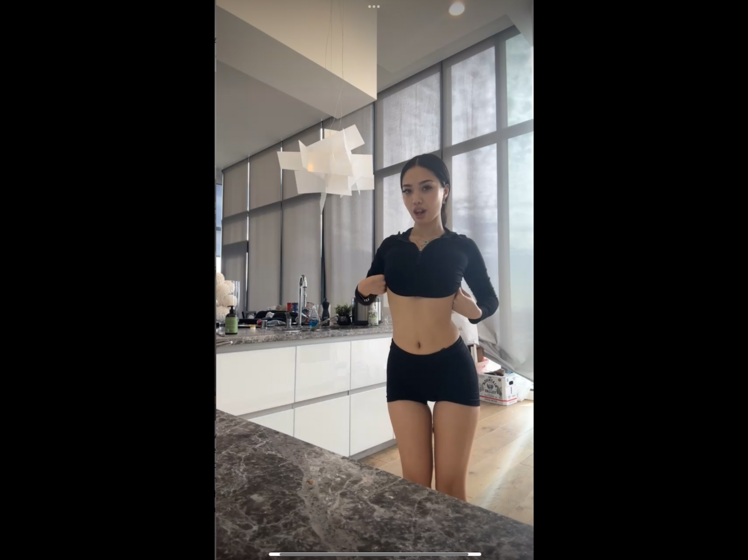 Fit Asian shows off her perfect physique and teases pussy #9wRO2JA5